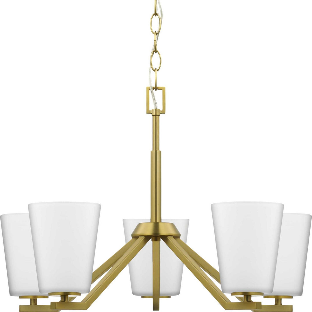 Progress Vertex P400343-191 Chandelier Light - Brushed Gold