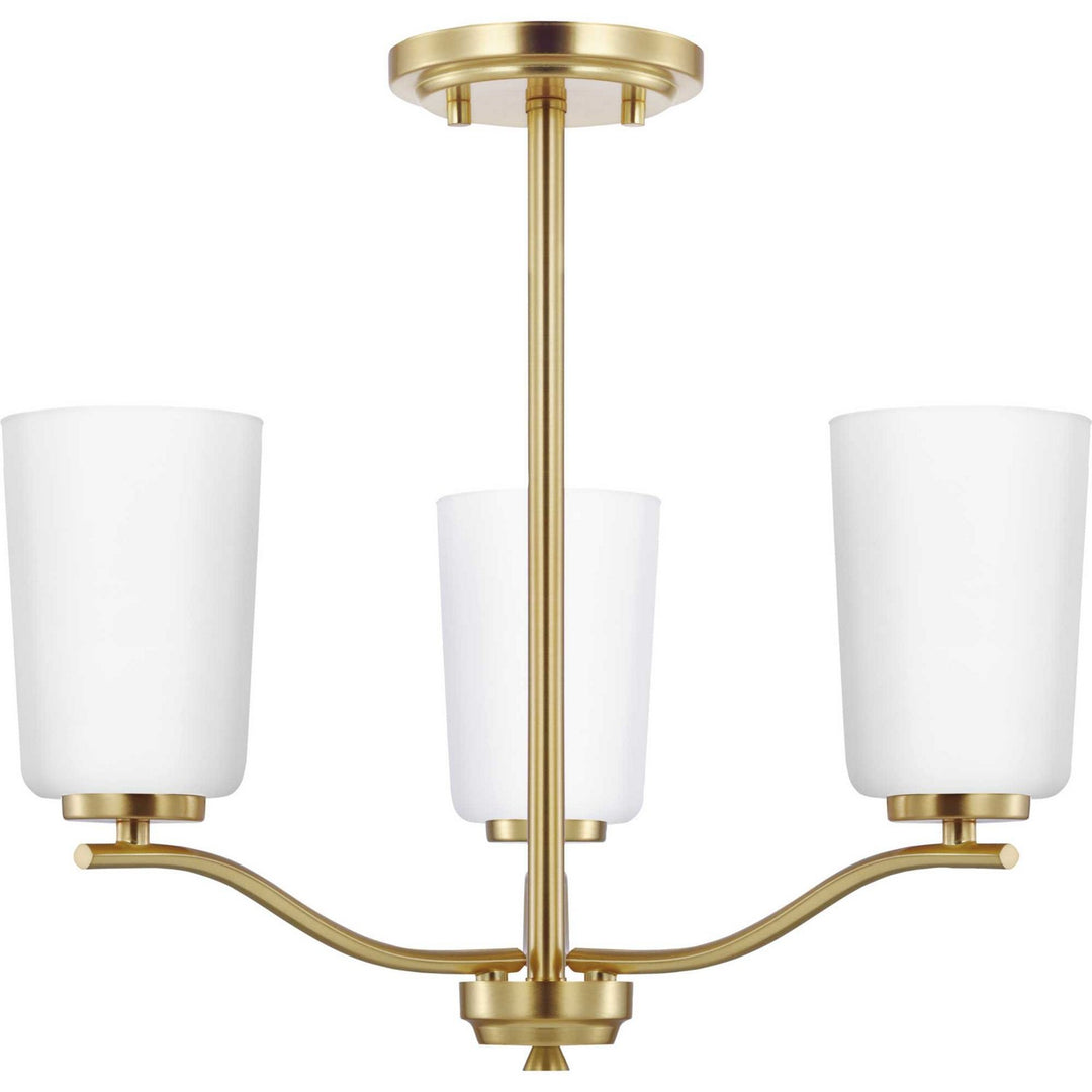 Progress Adley P400349-012 Chandelier Light - Satin Brass