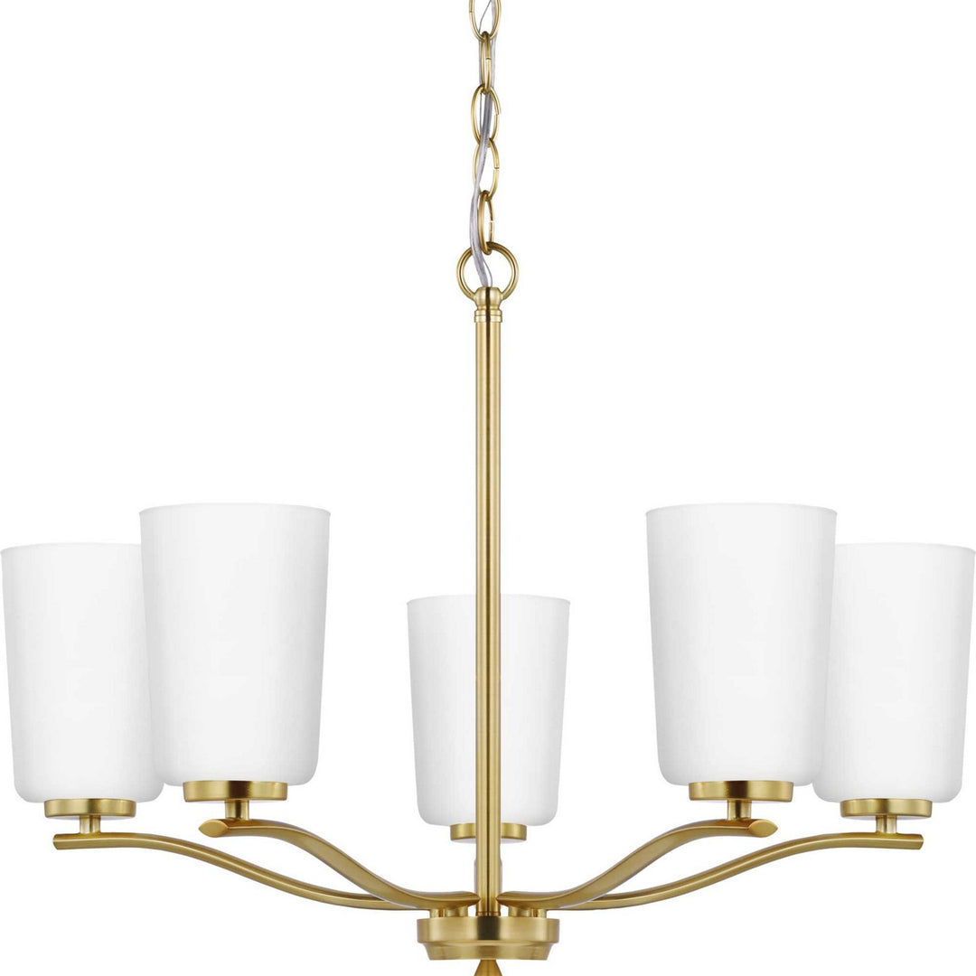 Progress Adley P400350-012 Chandelier Light - Satin Brass