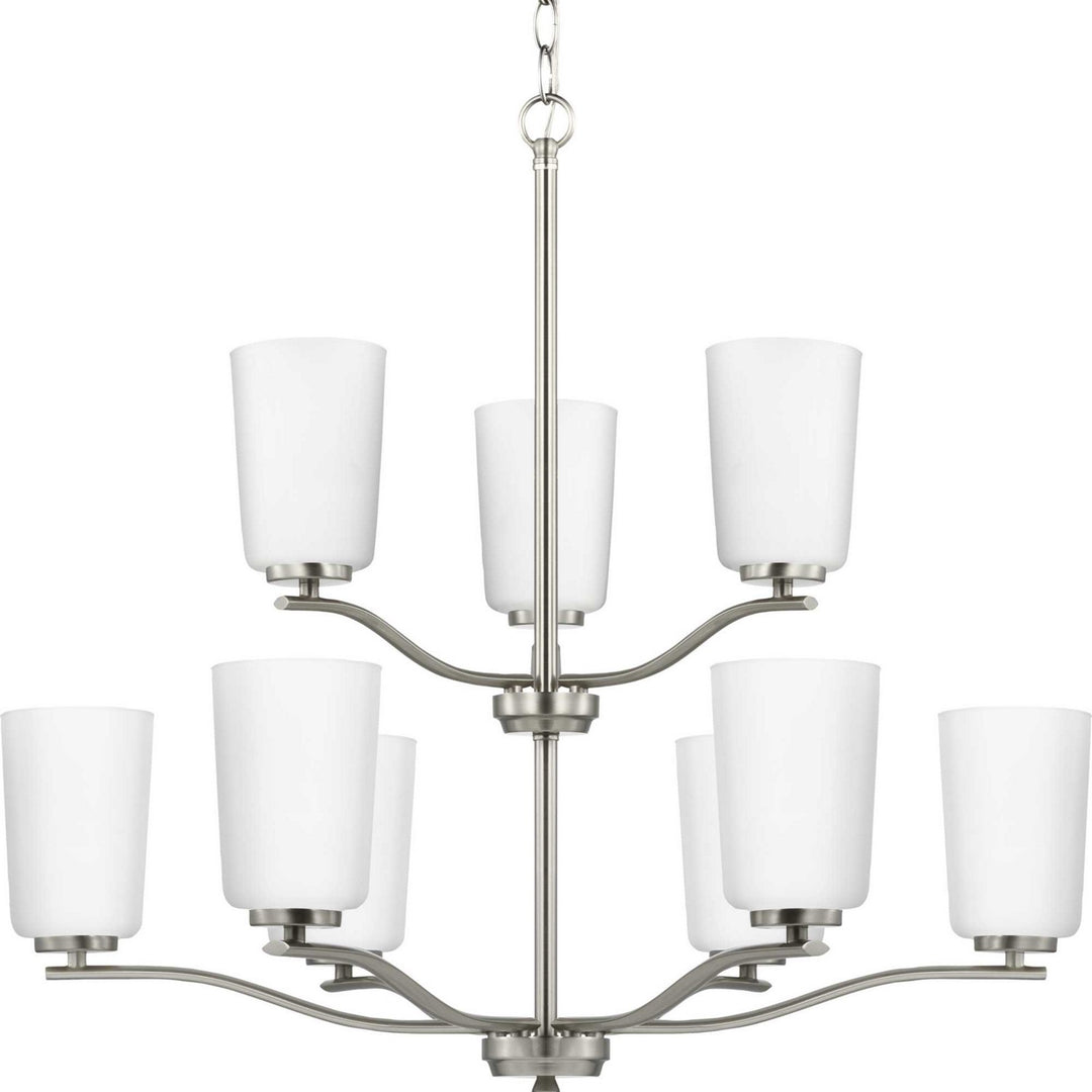 Progress Adley P400351-009 Chandelier Light - Brushed Nickel