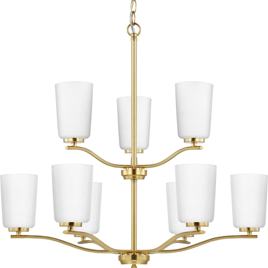 Progress Adley P400351-012 Chandelier Light - Satin Brass