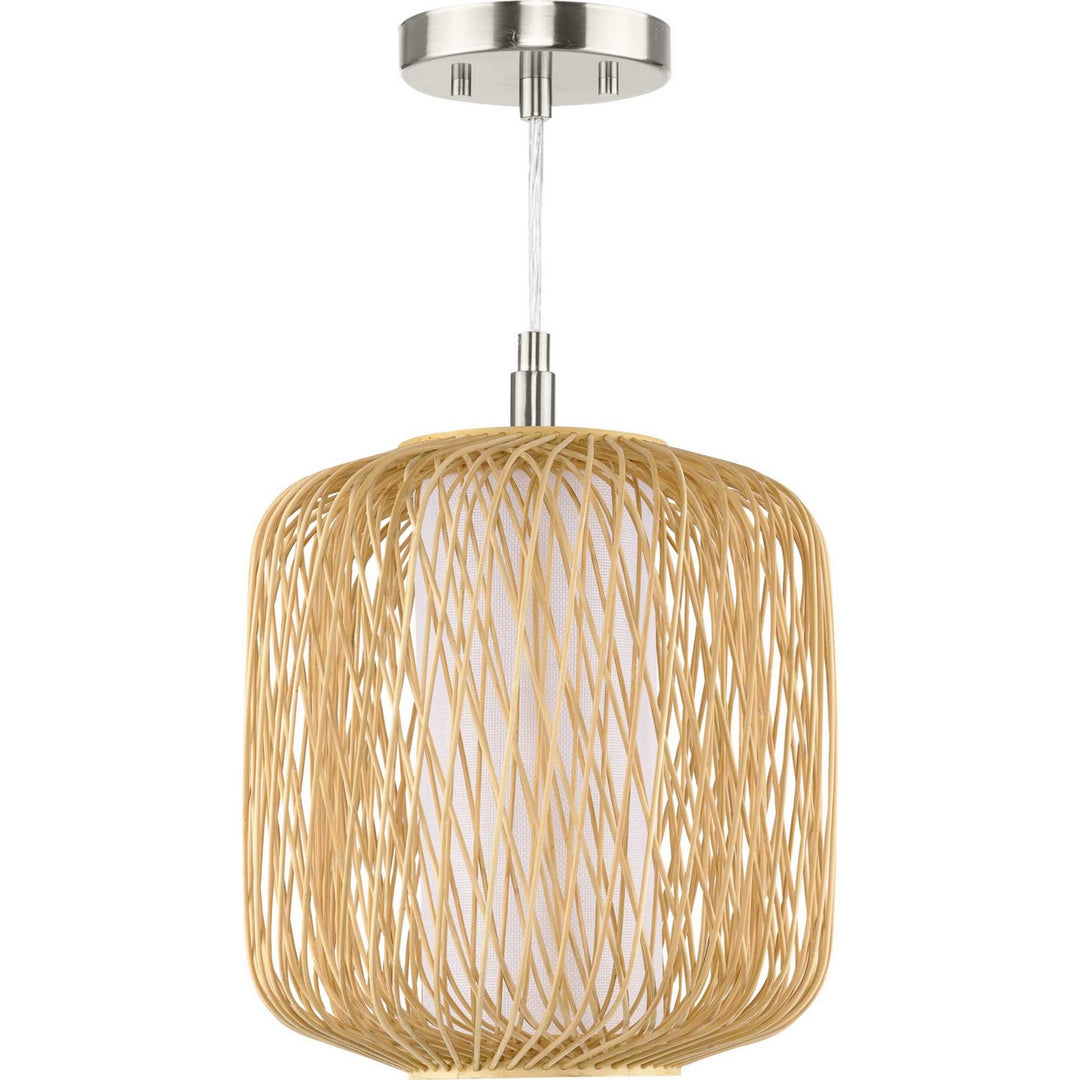 Progress Cordova P500395-201 Pendant Light - Natural Rattan