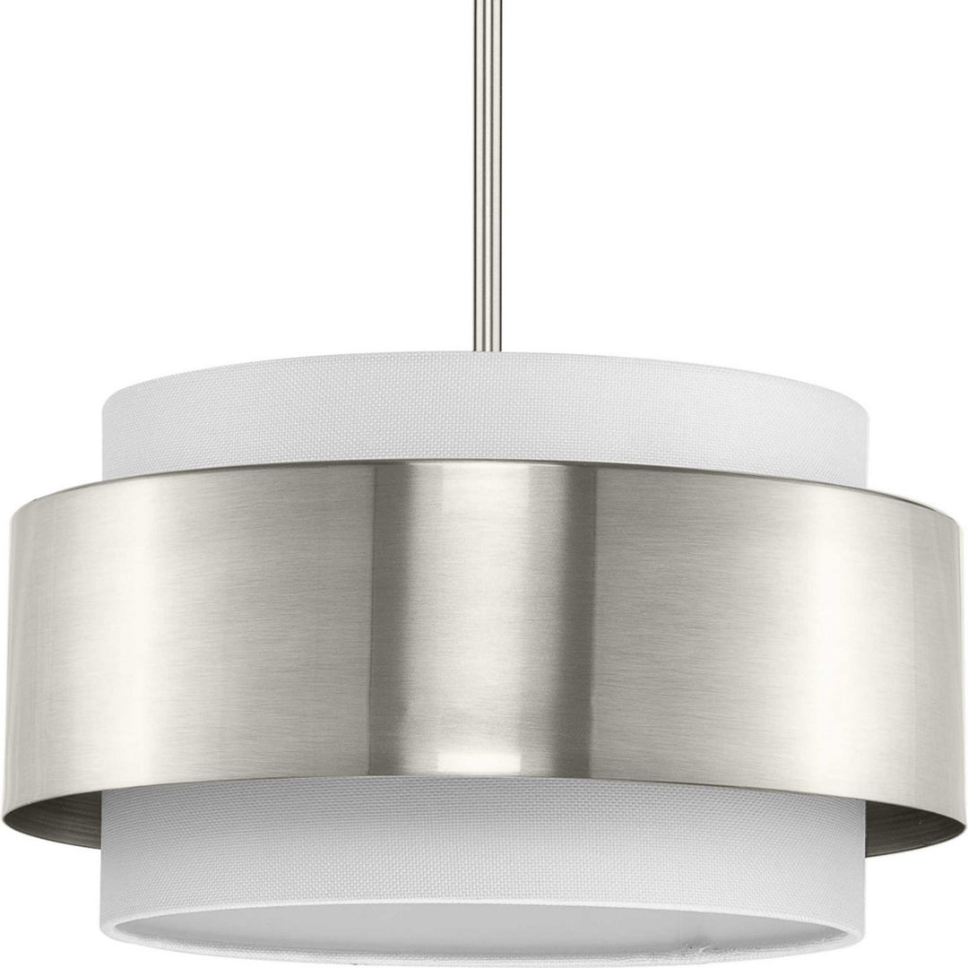 Progress Silva P500399-009 Pendant Light - Brushed Nickel