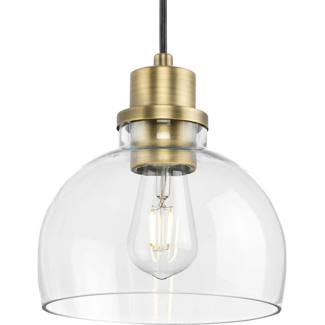 Progress Garris P500405-163 Pendant Light - Vintage Brass