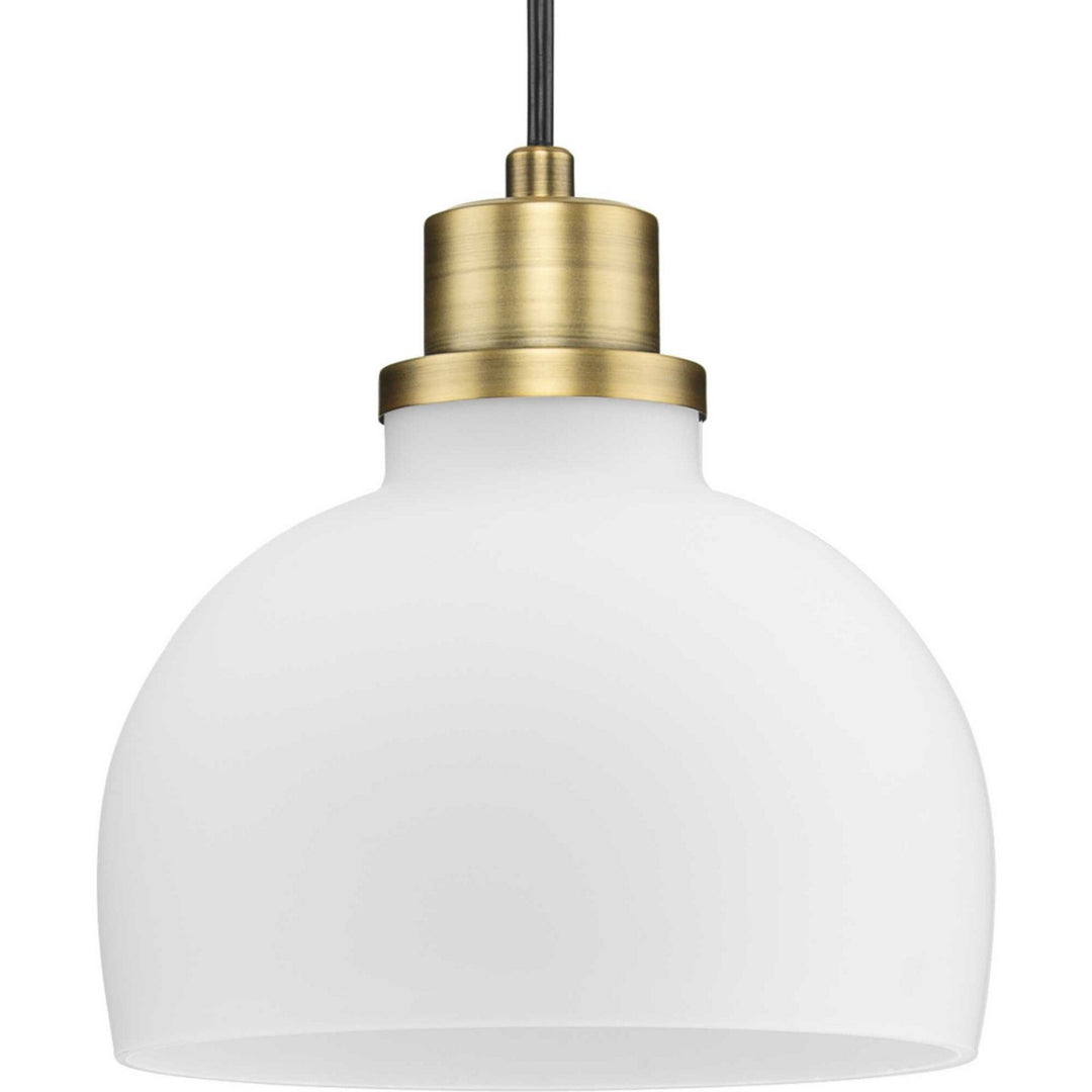 Progress Garris P500406-163 Pendant Light - Vintage Brass