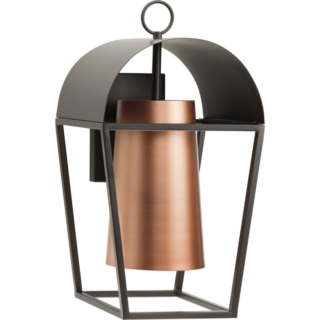 Progress Lighting P560336-020 Hutchence One Light Outdoor Wall Lantern Outdoor Bronze / Dark