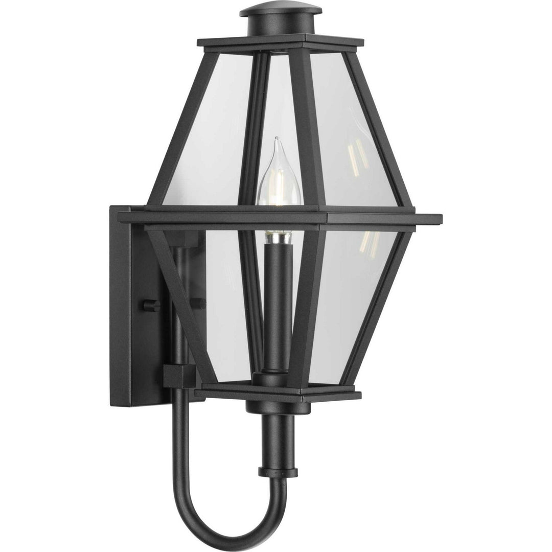 Progress Lighting P560347-031 Bradshaw One Light Outdoor Wall Lantern Outdoor Black