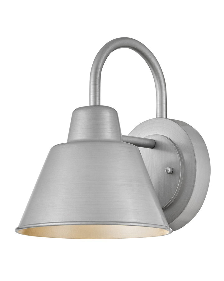 Lark Lighting 81220AL  Wes Outdoor Antique Brushed Aluminum