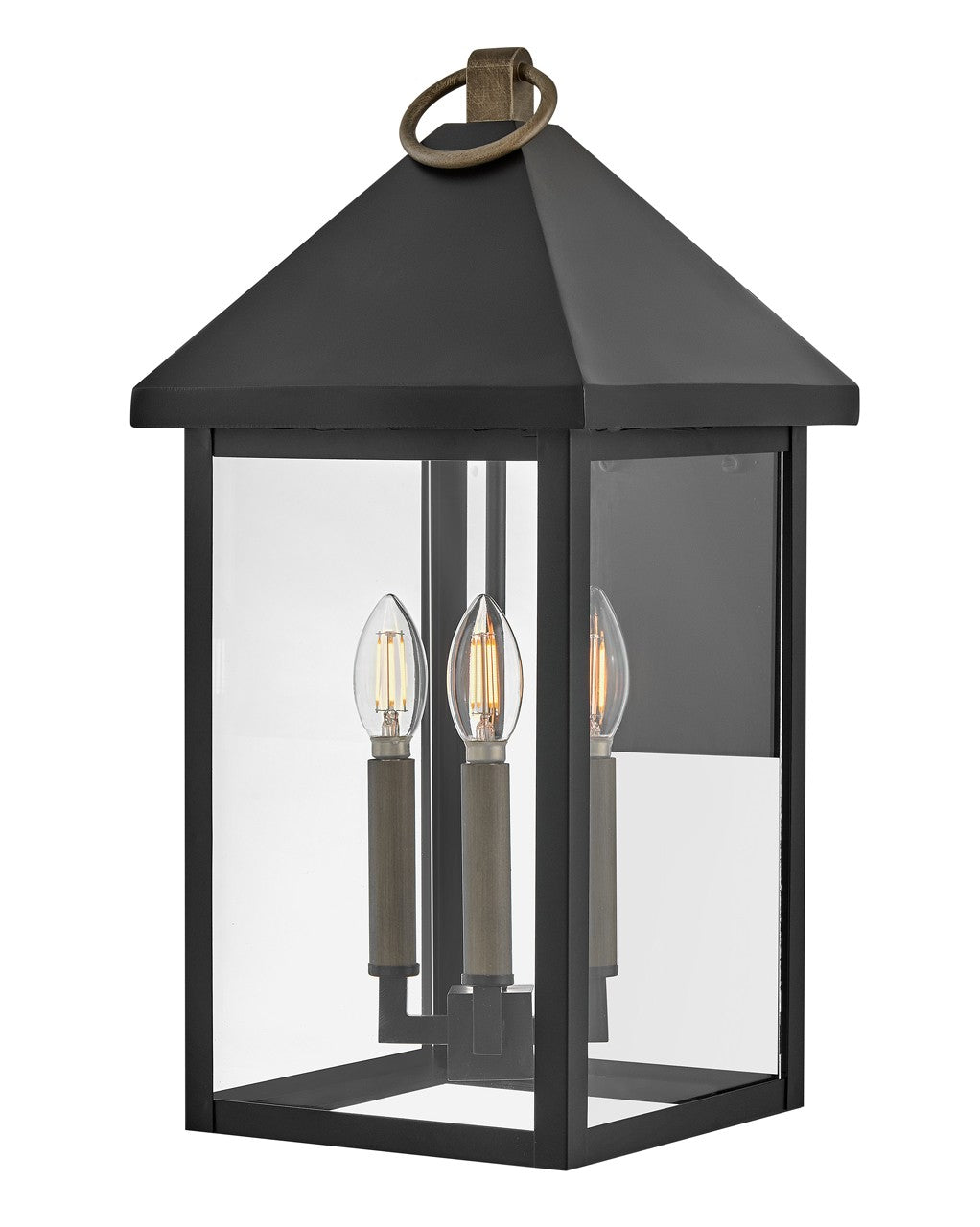 Lark Lighting 81525BK  Rhett Outdoor Black