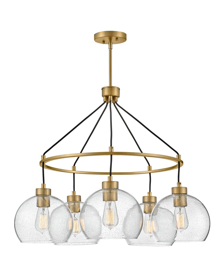 Lark Rumi 83014LCB Chandelier Light - Lacquered Brass