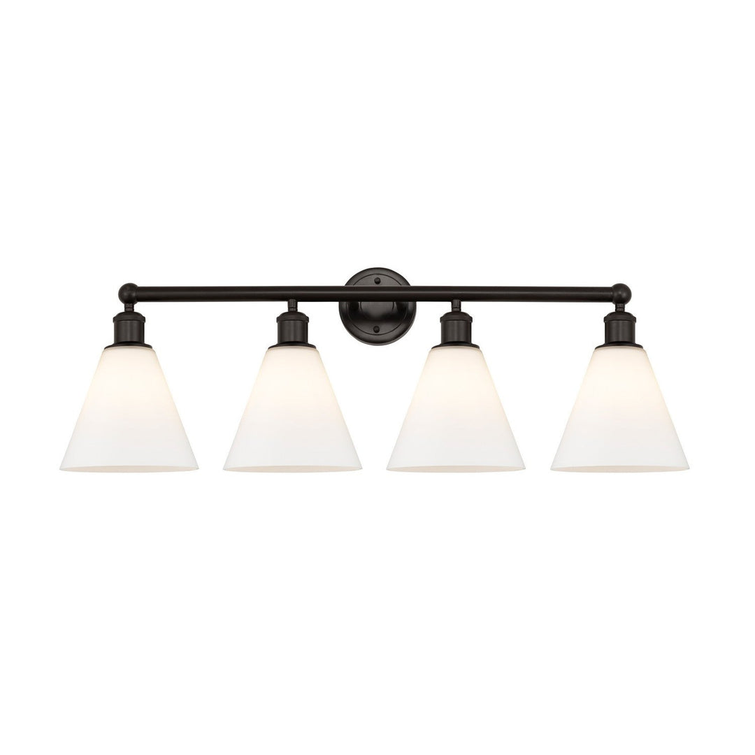 Innovations Downtown Urban 616-4W-OB-GBC-81 Bath Vanity Light 35 in. wide - Oil Rubbed Bronze