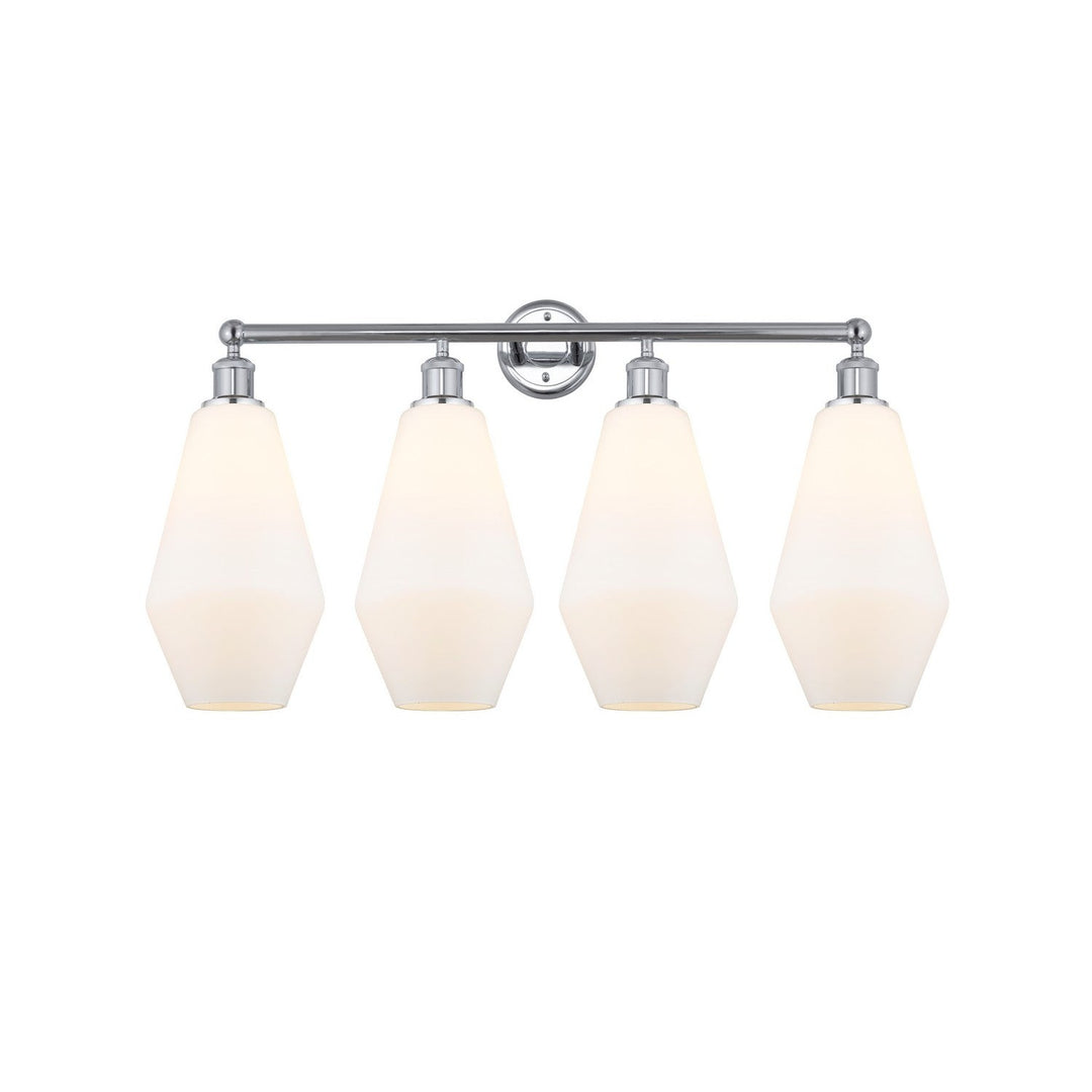 Innovations Downtown Urban 616-4W-PC-G651-7 Bath Vanity Light 34 in. wide - Polished Chrome