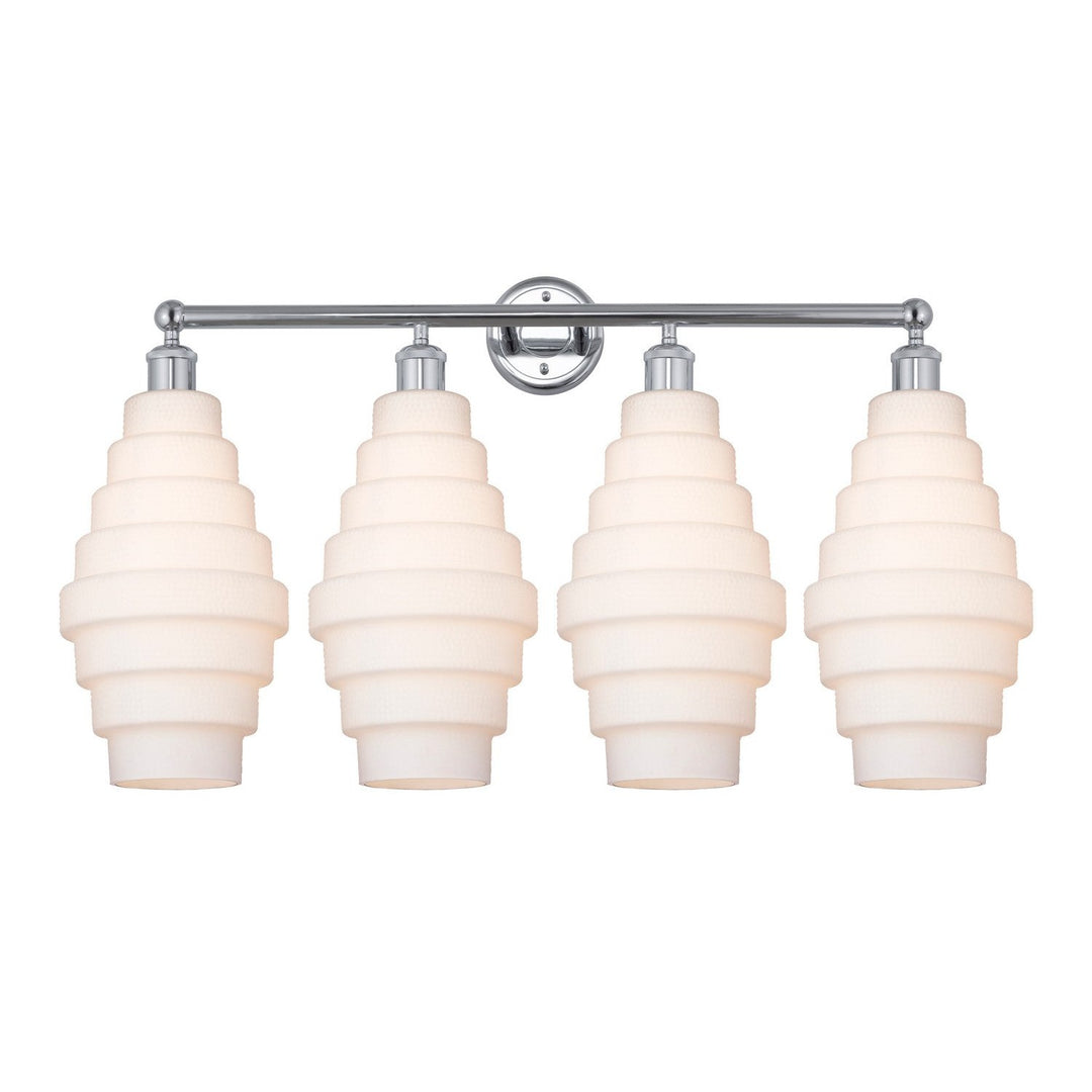 Innovations Downtown Urban 616-4W-PC-G671-8 Bath Vanity Light 35 in. wide - Polished Chrome