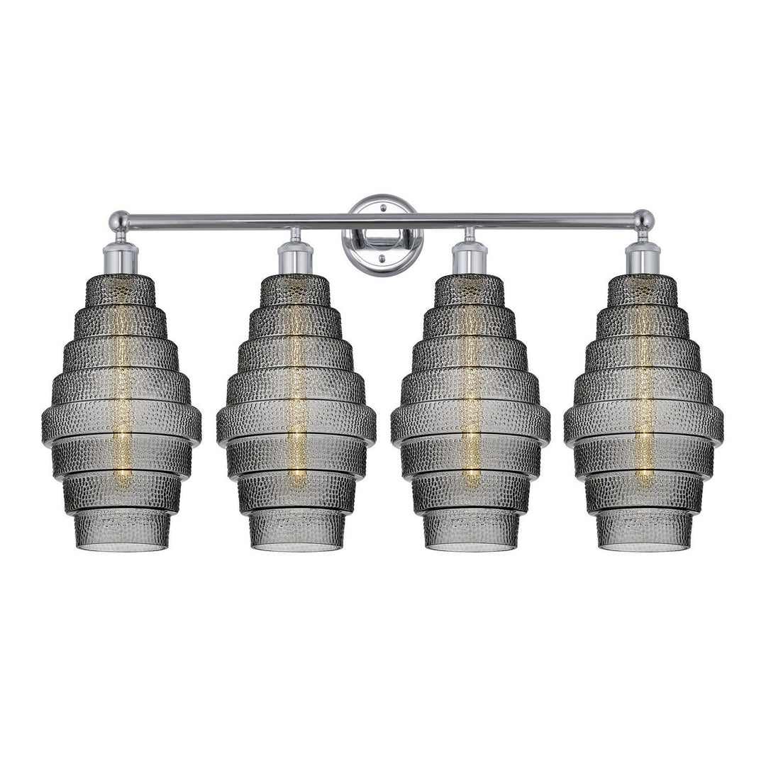 Innovations Downtown Urban 616-4W-PC-G673-8 Bath Vanity Light 35 in. wide - Polished Chrome