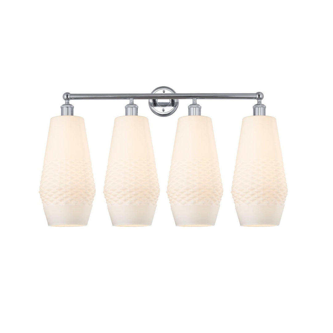 Innovations Downtown Urban 616-4W-PC-G681-7 Bath Vanity Light 34 in. wide - Polished Chrome