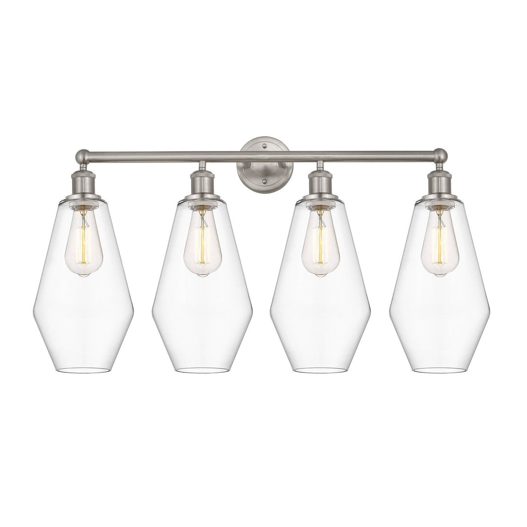 Innovations Downtown Urban 616-4W-SN-G652-7 Bath Vanity Light 34 in. wide - Satin Nickel