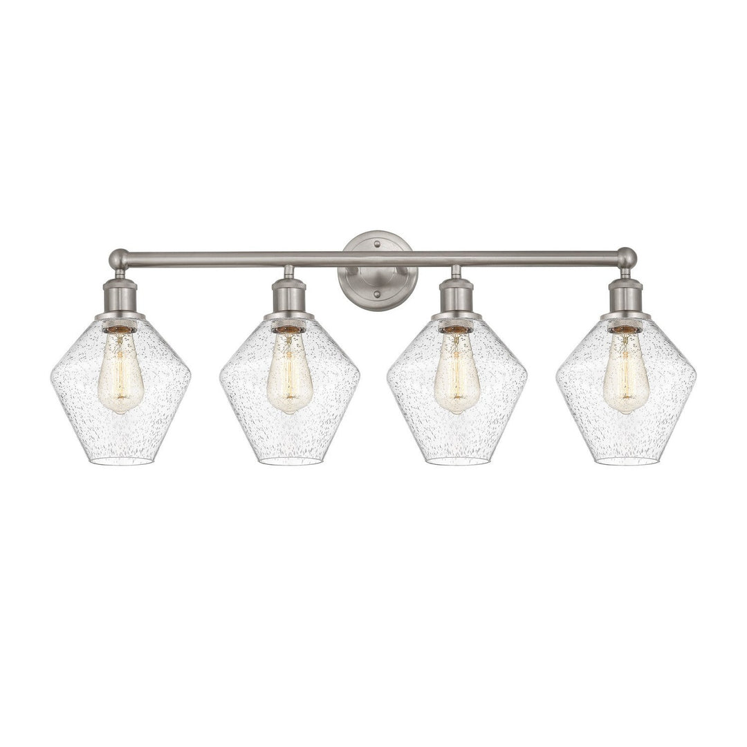 Innovations Downtown Urban 616-4W-SN-G654-8 Bath Vanity Light 35 in. wide - Satin Nickel