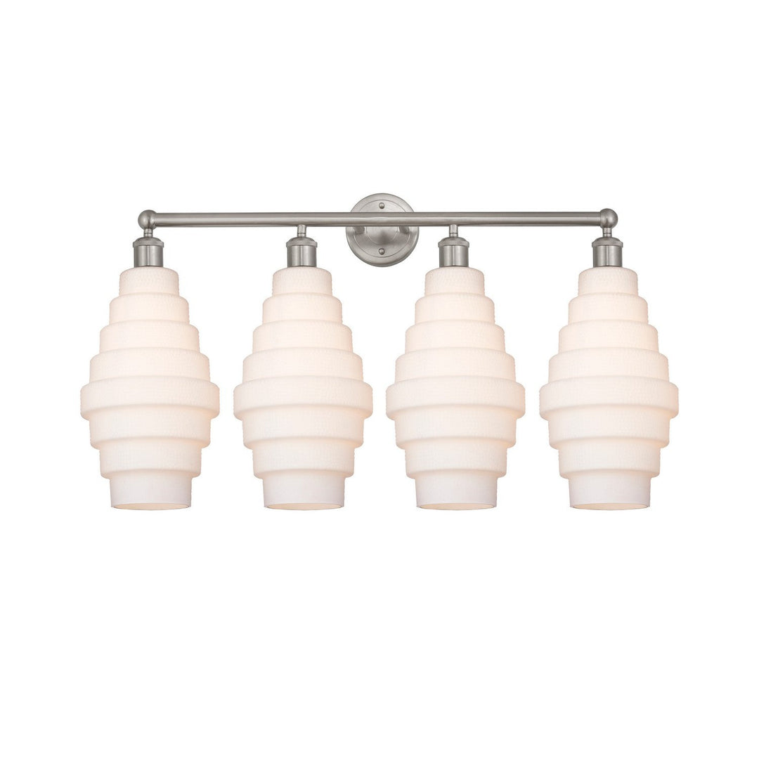 Innovations Downtown Urban 616-4W-SN-G671-8 Bath Vanity Light 35 in. wide - Satin Nickel