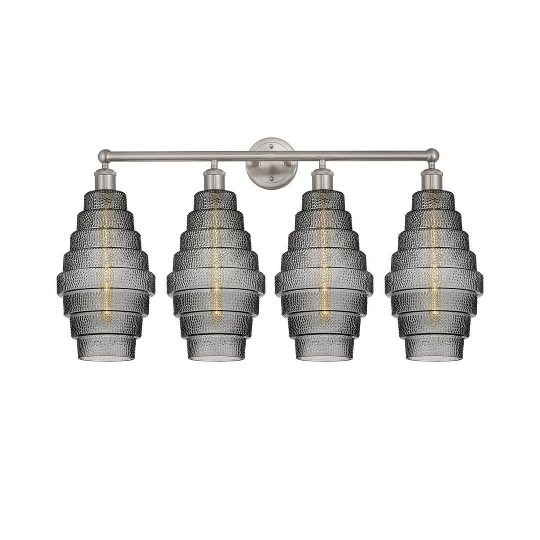 Innovations Downtown Urban 616-4W-SN-G673-8 Bath Vanity Light 35 in. wide - Satin Nickel