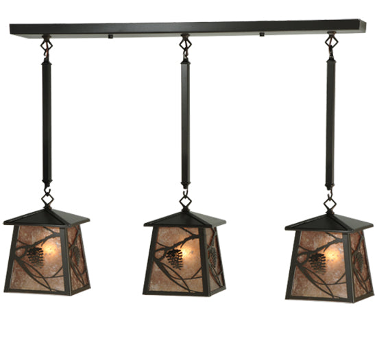 Meyda Tiffany Whispering Pines 134485 Pendant Light - Timeless Bronze