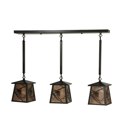 Meyda Tiffany Whispering Pines 134485 Pendant Light - Timeless Bronze