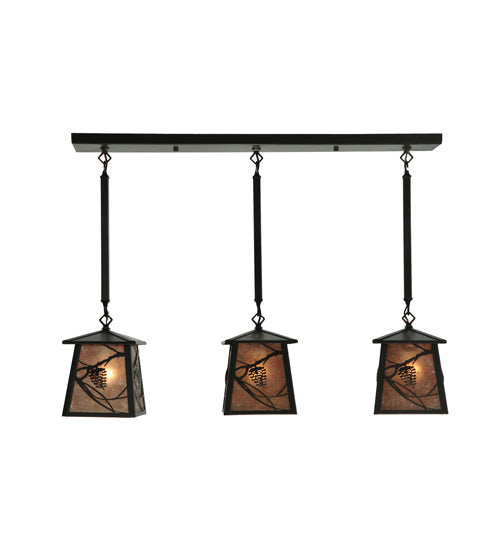 Meyda Tiffany Whispering Pines 134485 Pendant Light - Timeless Bronze