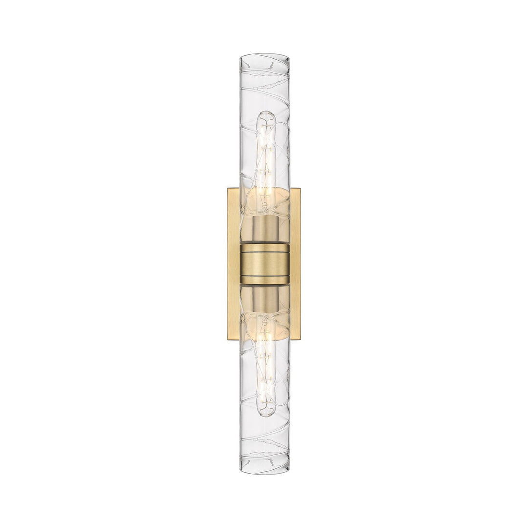 Innovations Downtown Urban 617-2W-BB-G617-11DE Bath Vanity Light 24 in. wide - Brushed Brass