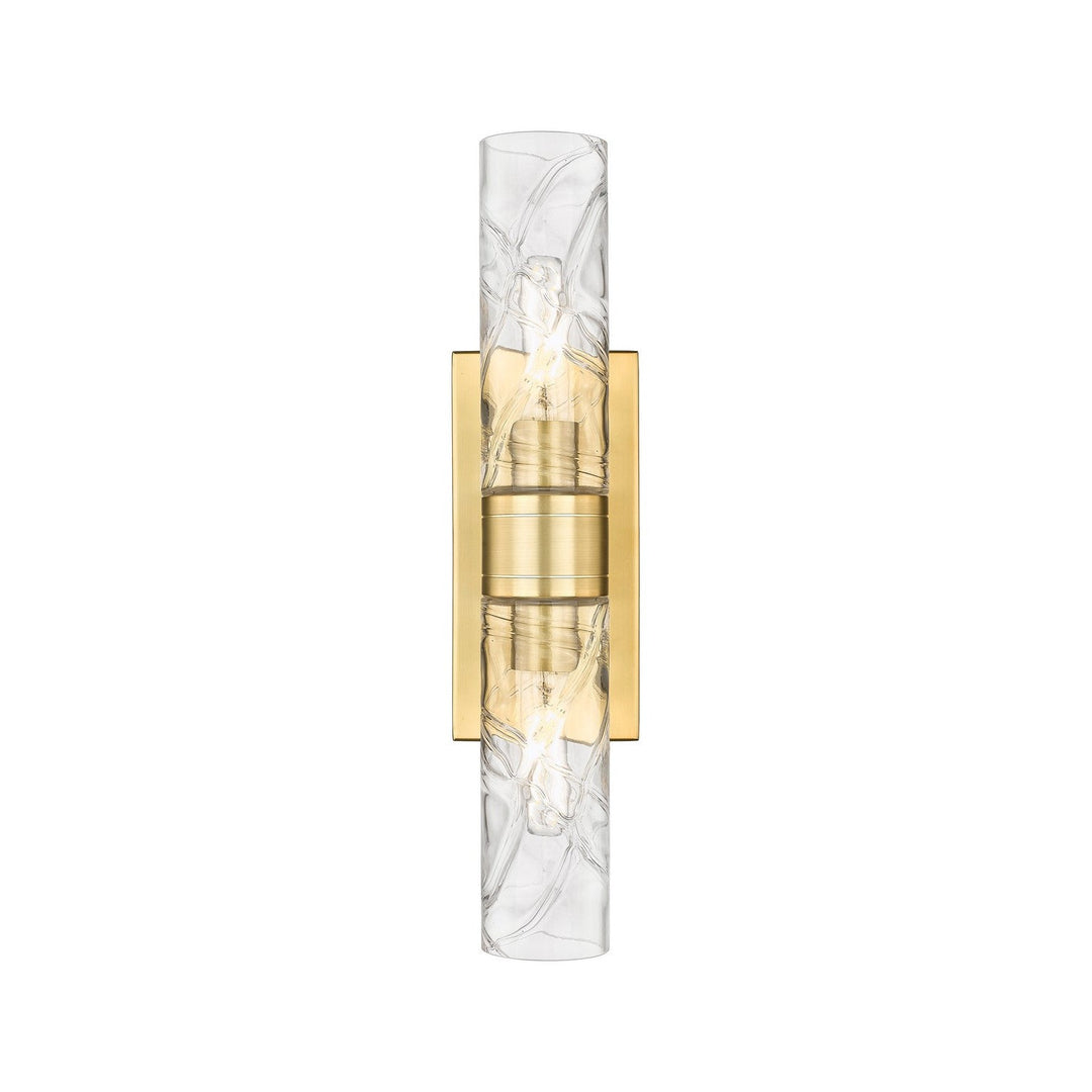 Innovations Downtown Urban 617-2W-SG-G617-8DE Bath Vanity Light 18 in. wide - Satin Gold