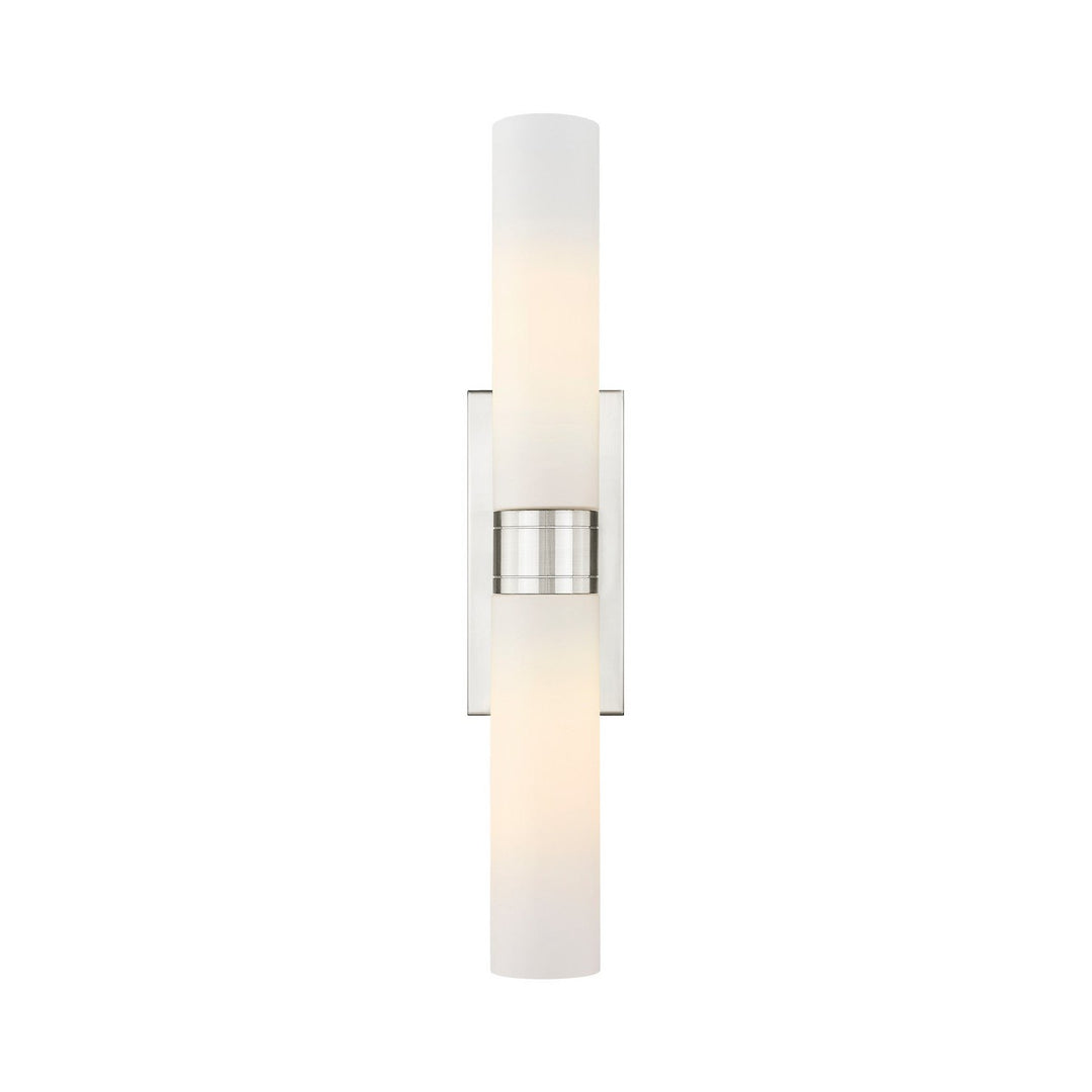 Innovations Downtown Urban 617-2W-SN-G617-11WH Bath Vanity Light 24 in. wide - Satin Nickel