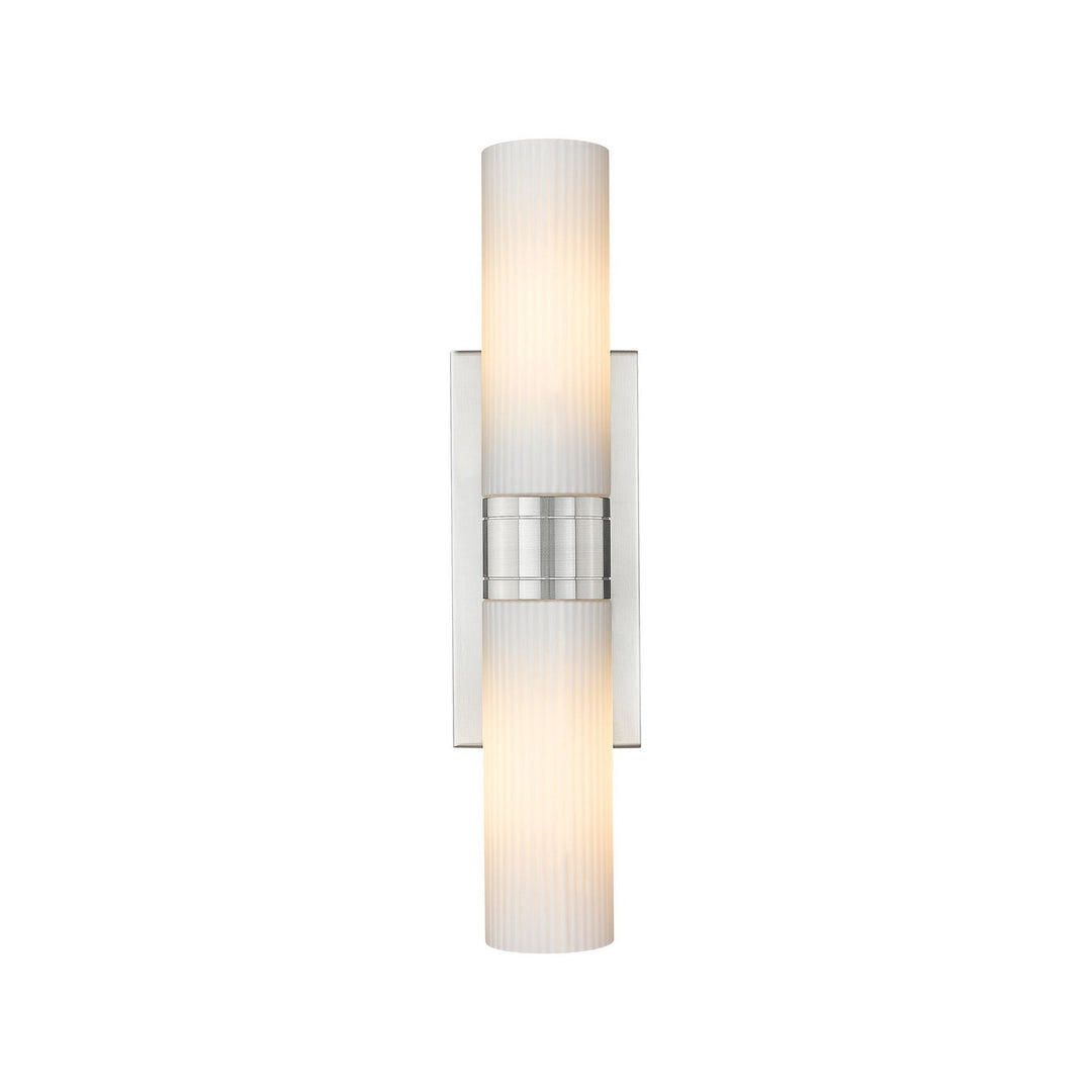 Innovations Downtown Urban 617-2W-SN-G617-8SWH Bath Vanity Light 18 in. wide - Satin Nickel