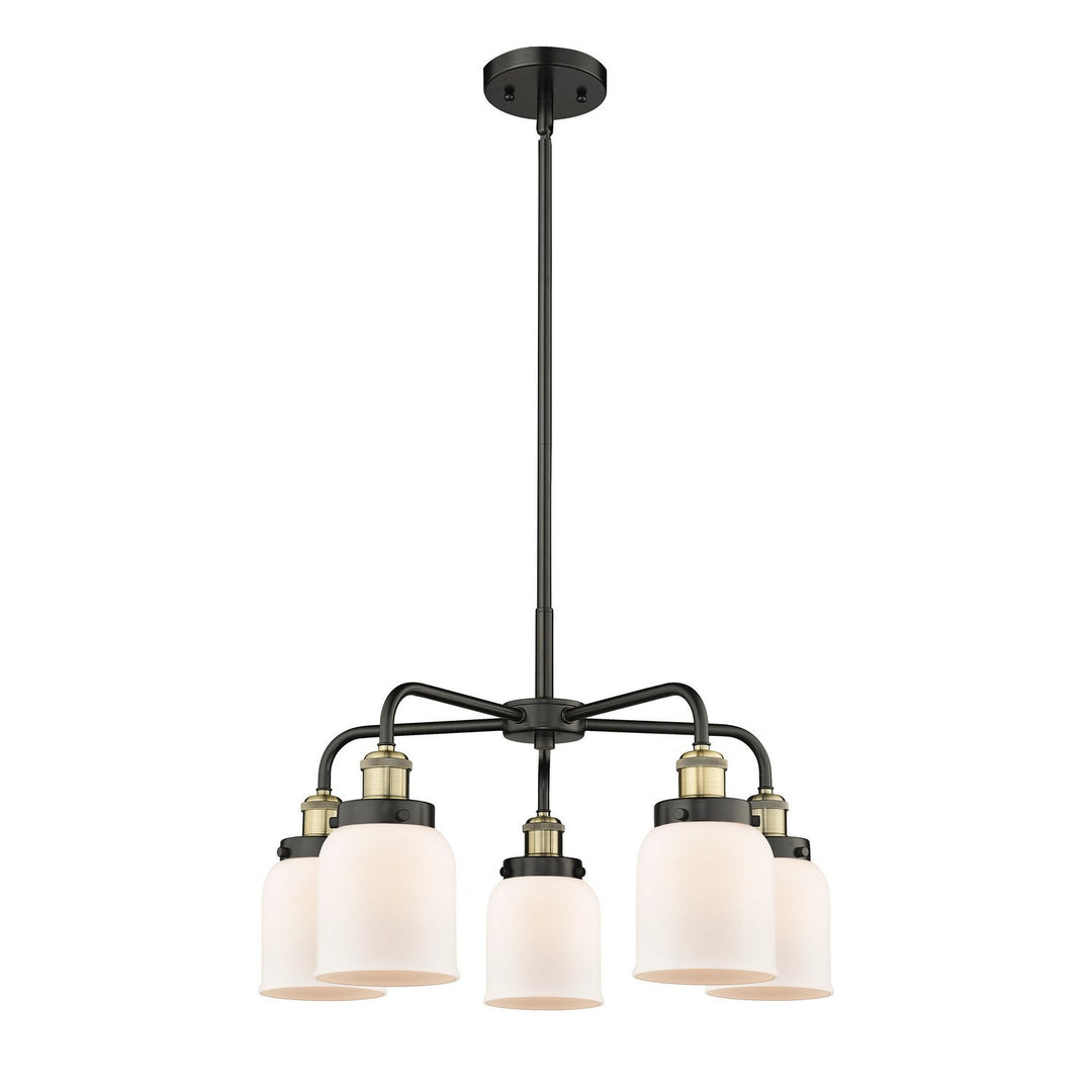 Innovations Downtown Urban 916-5CR-BAB-G51 Chandelier Light - Black Antique Brass