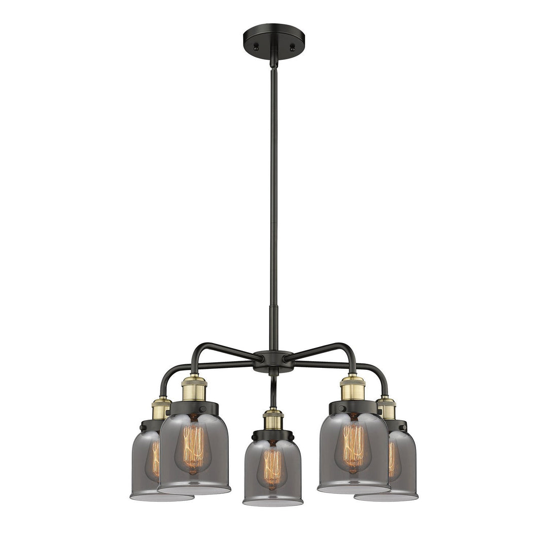 Innovations Downtown Urban 916-5CR-BAB-G53 Chandelier Light - Black Antique Brass