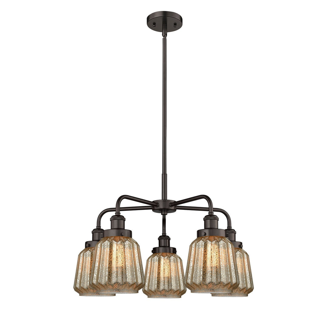 Innovations Downtown Urban 916-5CR-OB-G146 Chandelier Light - Oil Rubbed Bronze