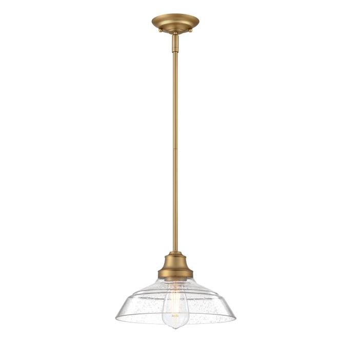 Westinghouse Iron Hill 6132400 Pendant Light - Brushed Brass