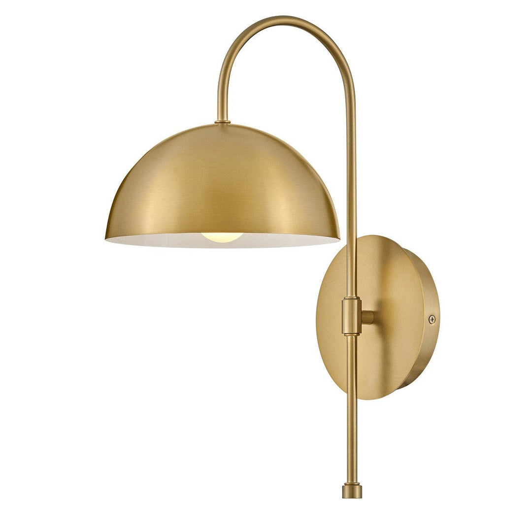 Lark Lou 83300LCB Wall Sconce Light - Lacquered Brass