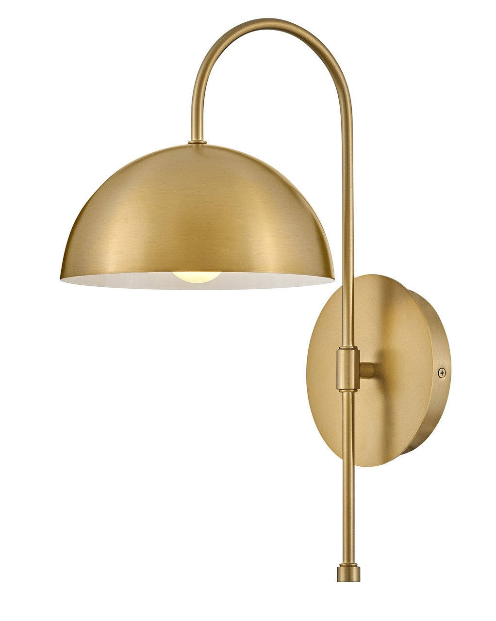 Lark Lou 83300LCB Wall Sconce Light - Lacquered Brass