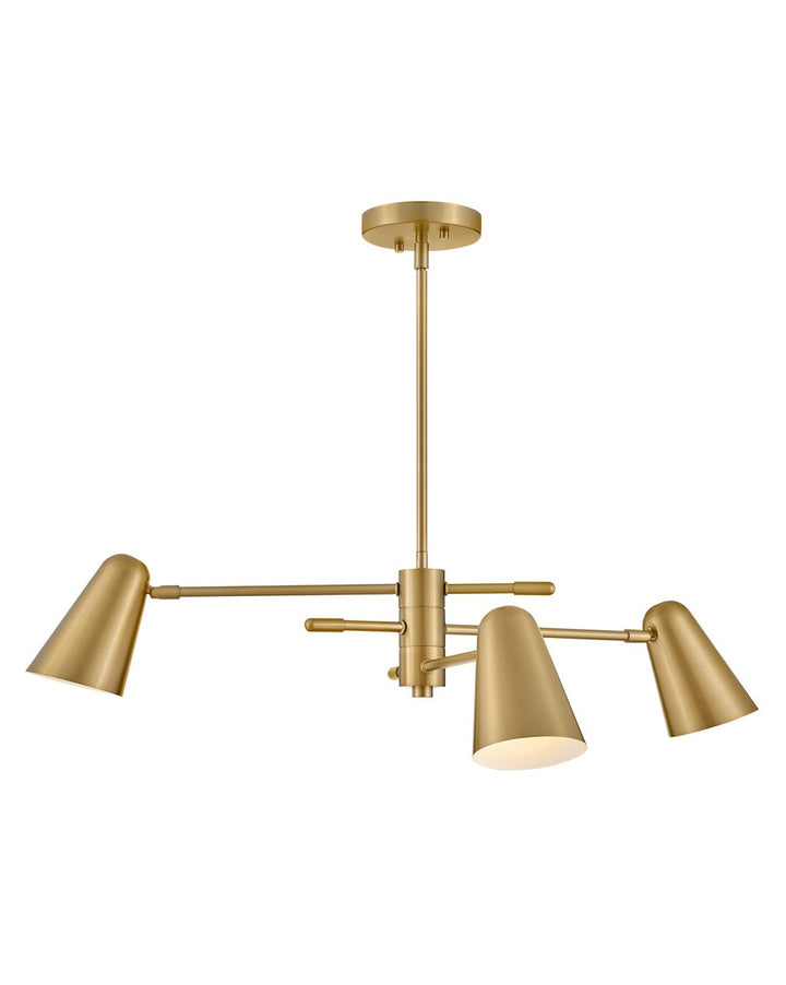 Lark Birdie 83543LCB Chandelier Light - Lacquered Brass