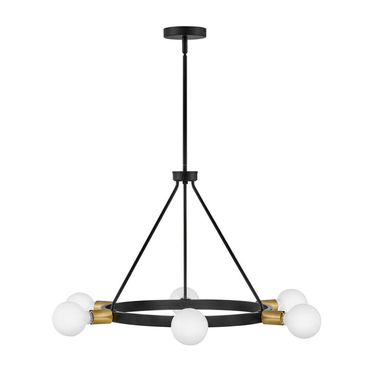 Lark Orla 83616BK Chandelier Light - Black