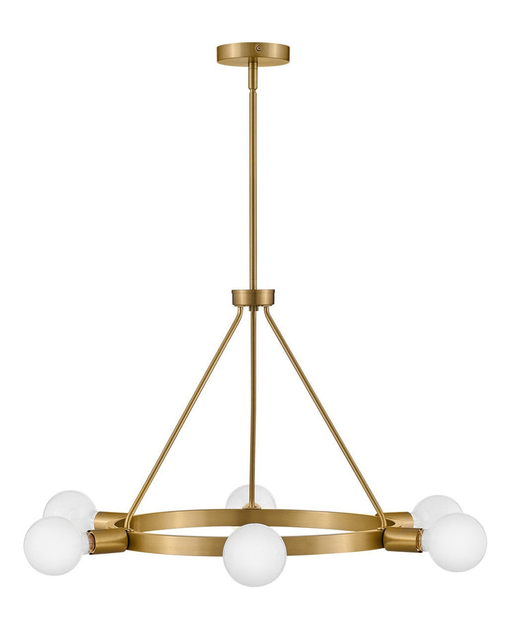 Lark Orla 83616LCB Chandelier Light - Lacquered Brass