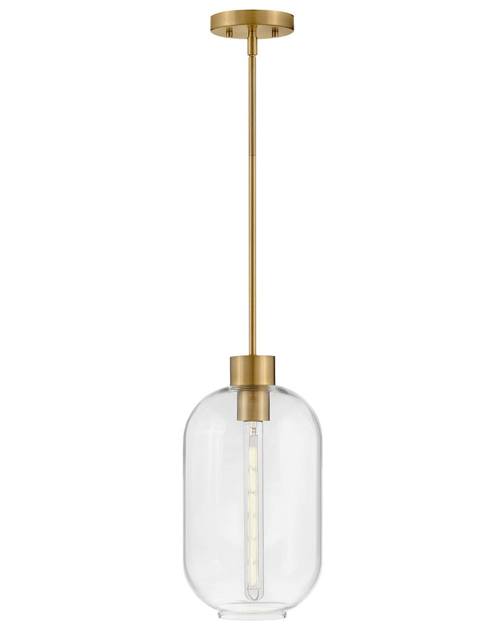 Lark Greer 83657LCB Pendant Light - Lacquered Brass