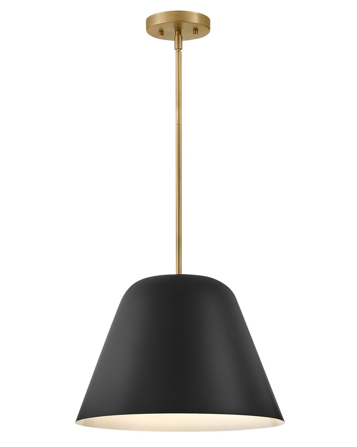 Lark Madi 83707LCB-BK Pendant Light - Lacquered Brass