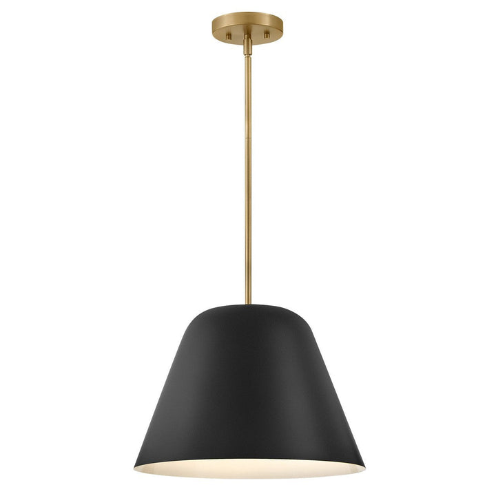 Lark Madi 83707LCB-BK Pendant Light - Lacquered Brass