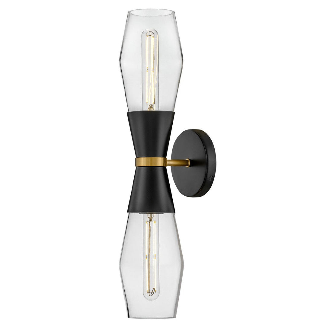 Lark Livie 83902BK Wall Sconce Light - Black