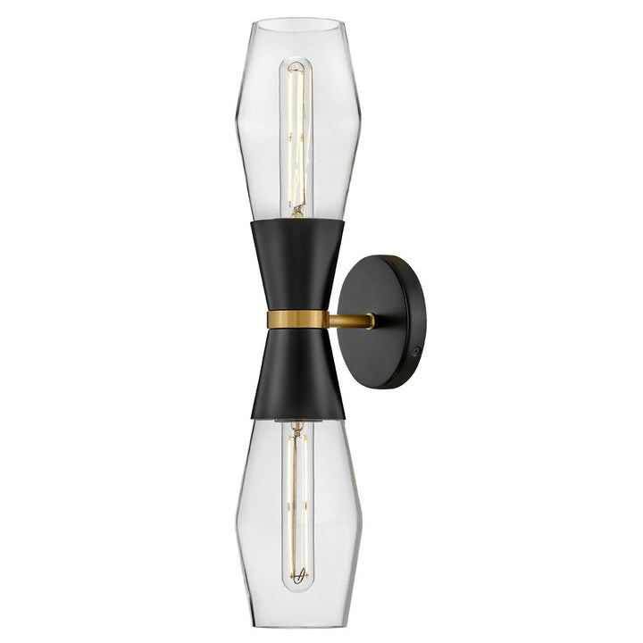 Lark Livie 83902BK Wall Sconce Light - Black