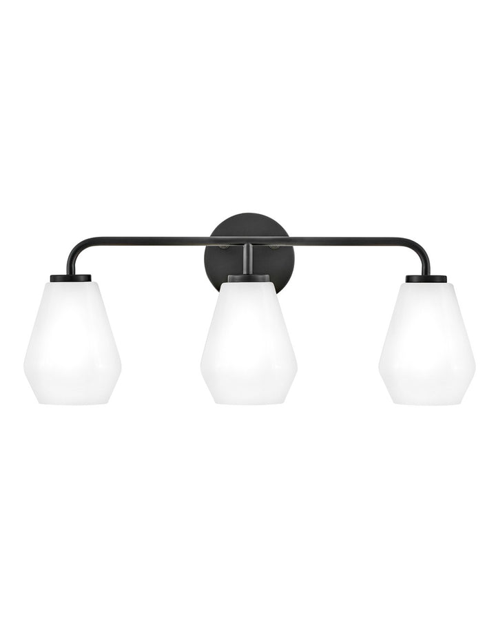 Lark Gio 85503BK Bath Vanity Light 24 in. wide - Black