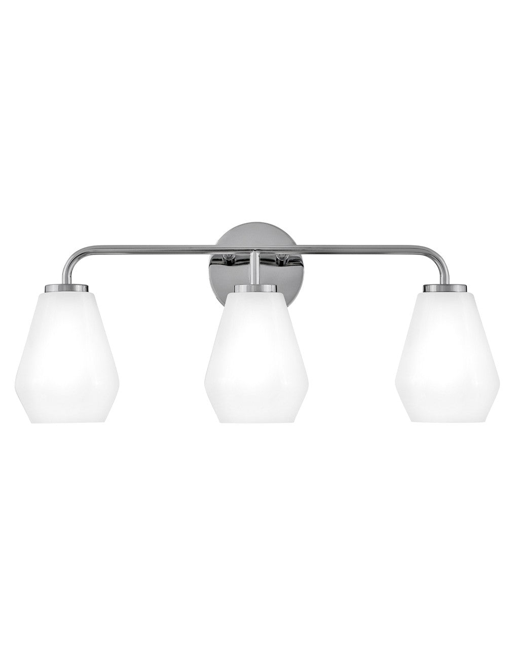 Lark Gio 85503CM Bath Vanity Light 24 in. wide - Chrome