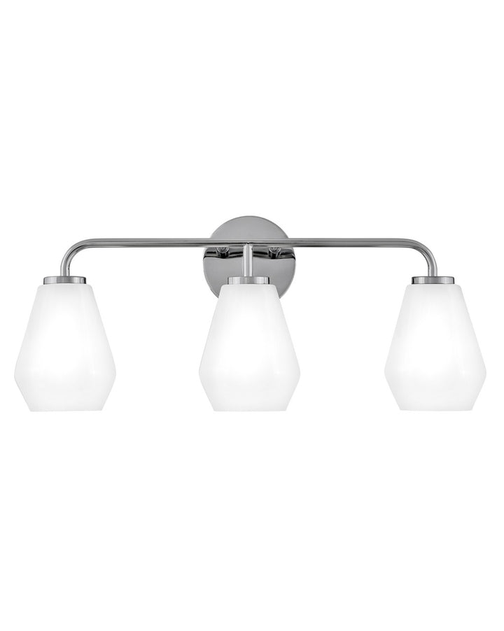 Lark Gio 85503CM Bath Vanity Light 24 in. wide - Chrome