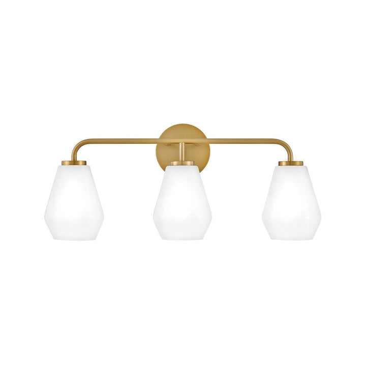 Lark Gio 85503LCB Bath Vanity Light 24 in. wide - Lacquered Brass