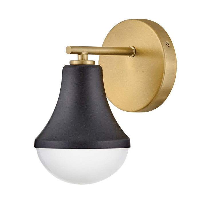 Lark Haddie 85510BK Wall Sconce Light - Black