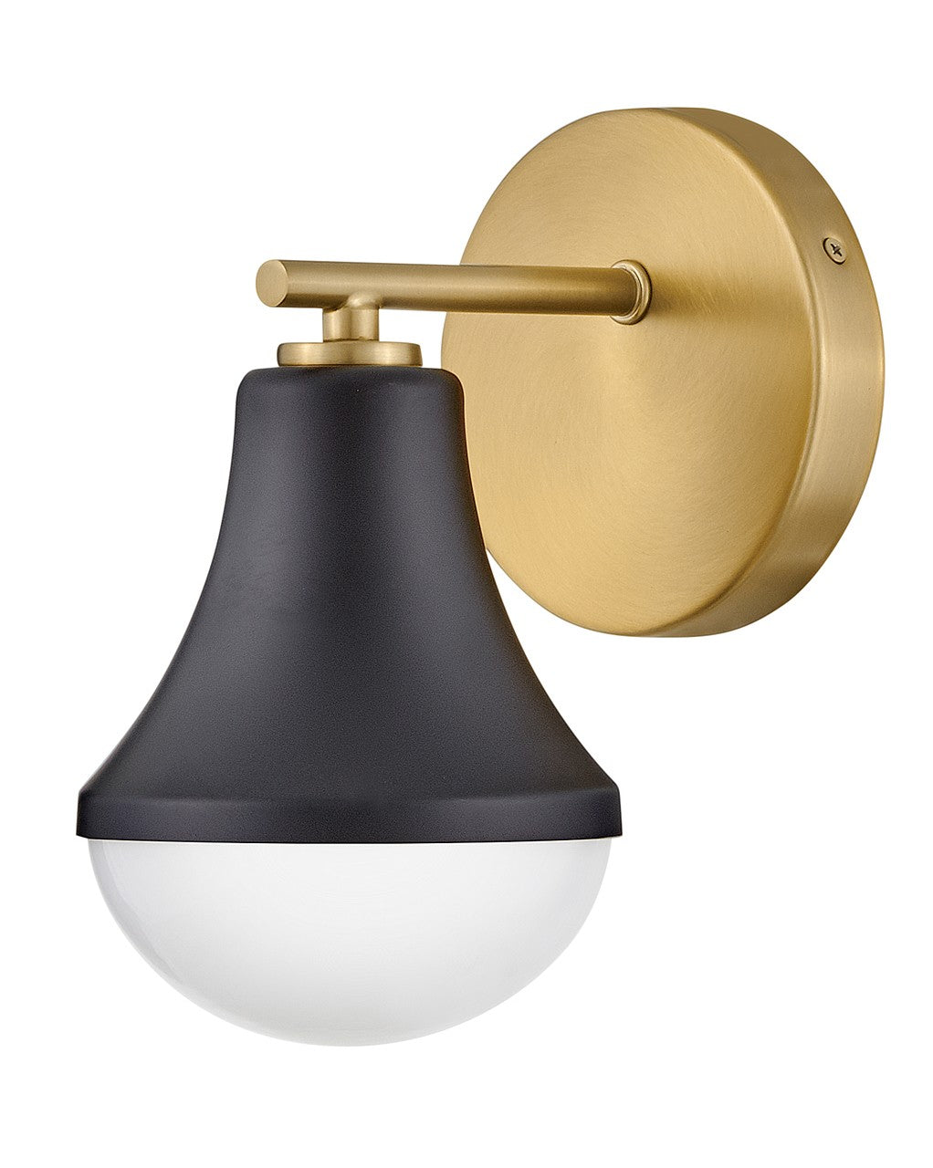 Lark Haddie 85510BK Wall Sconce Light - Black